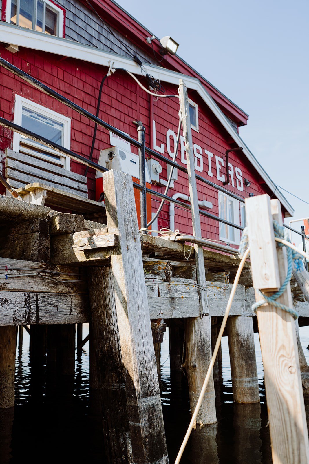 Cook’s Wharf, a working waterfront on Bailey Island